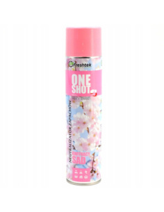 Freshtek One Shot spray odświeżający powietrze 600 ml – neutralizator zapachów do auta