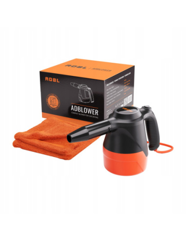 ADBL ADBLOWER 600W — dmuchawa do precyzyjnego osuszania lakieru i felg po myciu samochodu