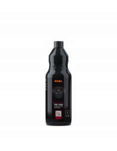 ADBL Tire Coat dressing do opon – butelka produktu, efekt matowy i satynowy na oponie