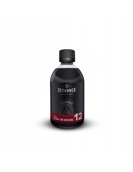 Deturner Creamy Tire 500 ml – kremowe czernidło do pielęgnacji i odświeżania opon samochodowych