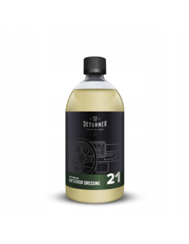 Deturner Interior Dressing 1 l — dressing do ochrony i pielęgnacji plastików, winylu i gumy we wnętrzu pojazdu