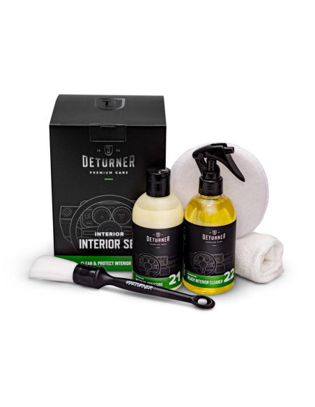 Deturner Interior Set zestaw do czyszczenia i impregnacji wnętrza samochodu z akcesoriami