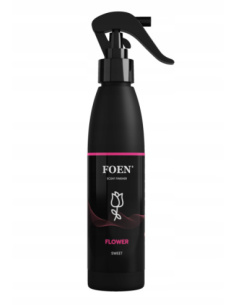 Foen Flower perfumy do wnętrz samochodu w butelce 185 ml z atomizerem, kwiatowy zapach