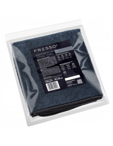 Fresso Ashton Plus Drying Towel – ręcznik z mikrofibry do osuszania samochodu 90x60 cm 1200 gsm