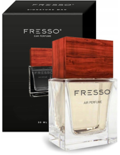 Fresso Gentleman perfumy samochodowe 50 ml w szklanej butelce z atomizerem do wnętrza auta