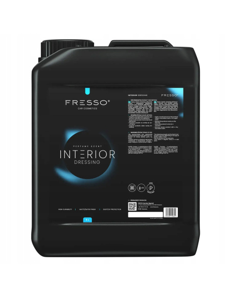 Fresso Interior Dressing 5 l – satynowy dressing do plastików i gumy we wnętrzu samochodu