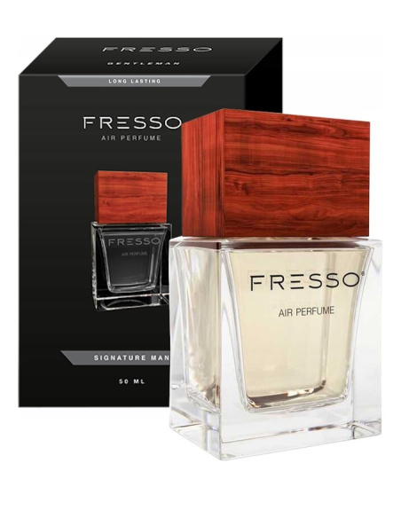 Fresso Signature Man perfumy samochodowe spray 50 ml – zapach do wnętrza auta