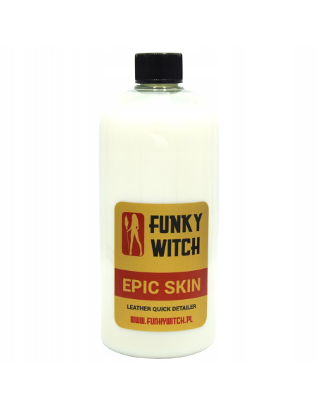 Funky Witch Epic Skin Leather QD 1 l — quick detailer do czyszczenia i pielęgnacji skóry samochodowej