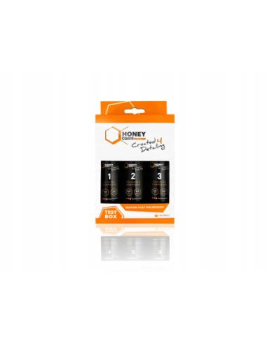 Honey Combination 2 Face Fiber Pad 135mm pad mikrofibrowy do korekty lakieru one step