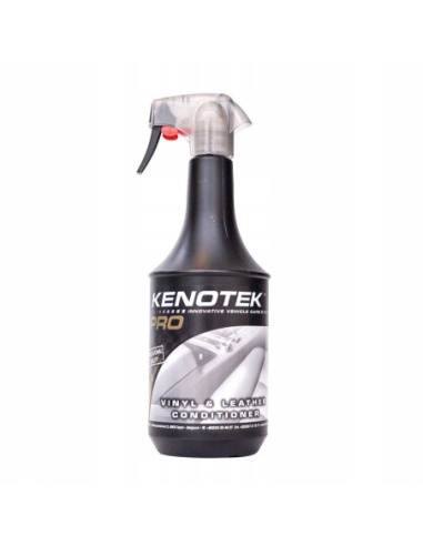 Kenotek Vinyl & Leather Conditioner 1 l – odżywka do skóry i plastiku, emulsja polidimetylosiloksanowa