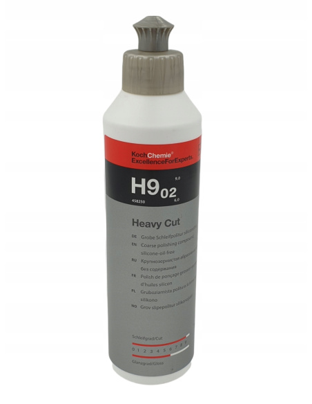 Koch Chemie Heavy Cut H9.02 pasta polerska do usuwania głębokich rys i śladów po papierze ściernym