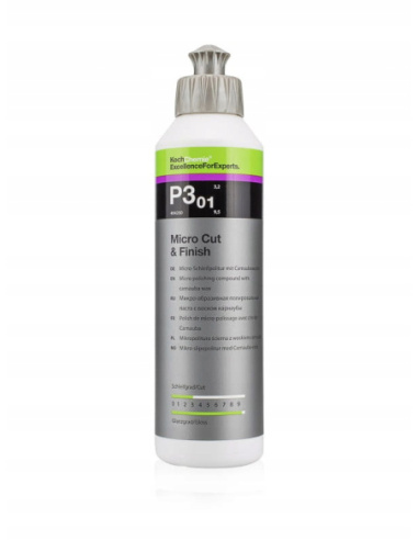 Koch Chemie Micro Cut & Finish P3.01 250 ml pasta polerska finish do usuwania hologramów i mikrorysów