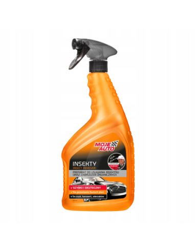 Moje Auto Insekty 750 ml – płyn do usuwania owadów z lakieru i szyb