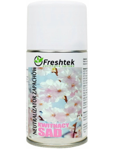 Freshtek Kwitnący Sad 250 ml – neutralizator zapachów do wnętrza samochodu z owocowo-kwiatową nutą