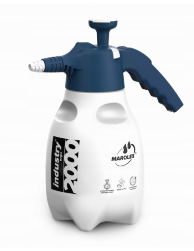 Opryskiwacz Marolex Industry Ergo Alka 2000 do aplikacji chemii alkalicznych o pojemności 2 litry