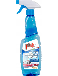 Plak Czyste Szyby Ceramic 550 ml — płyn do mycia szyb z powłoką ceramiczną w butelce z atomizerem