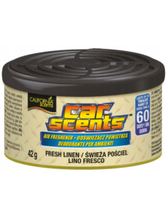 California Scents Fresh Linen 42g odświeżacz samochodowy do kabiny i kokpitu