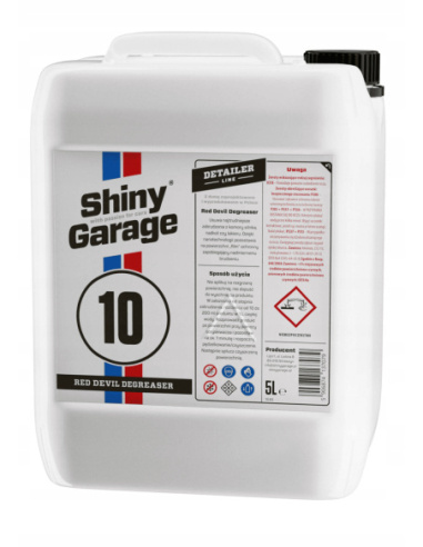 Shiny Garage Red Devil Degreaser 5 l – odtłuszczacz do komory silnika i lakieru