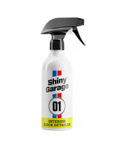 Shiny Garage Interior Quick Detailer — preparat do szybkiego odświeżania plastików i skóry we wnętrzu samochodu