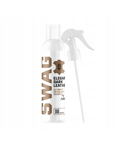 SWAG Elegant Dark Leather zapach samochodowy spray 150 ml do wnętrza i kokpitu