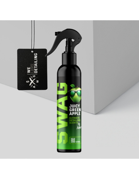 SWAG Juicy Green Apple zapach samochodowy 150 ml odświeżacz do kokpitu i wnętrza auta
