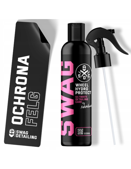 SWAG Wheel Hydro Protect 250 ml — środek do konserwacji felg z efektem wet look w butelce z atomizerem