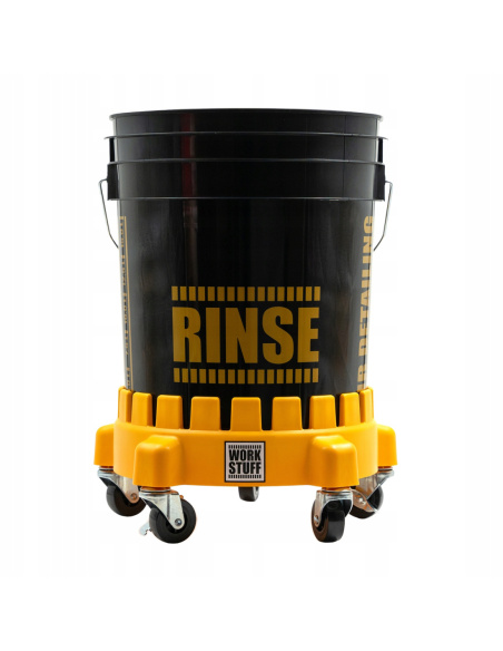 Work Stuff Bucket Dolly wózek na wiadro detailingowy z kółkami 360 stopni i hamulcem