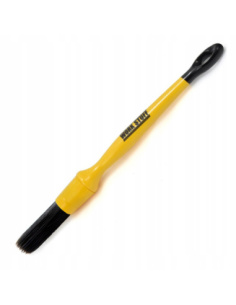 Work Stuff Detailing Brush Black — czarny pędzel detailingowy z syntetycznym włosiem i gumowanym uchwytem