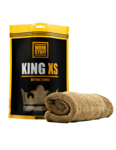 Ręcznik Work Stuff King XS 55x50cm 1100gsm z mikrofibrą skręconą do osuszania lakieru