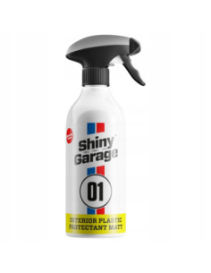 Shiny Garage Interior Plastic Protectant Matt – matowy dressing do plastików wnętrza samochodu w butelce z atomizerem