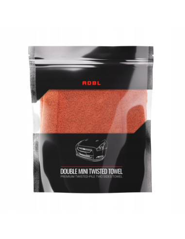 ADBL Double Mini Twisted Towel ręcznik z mikrofibry 40x40 cm 1400 gsm do osuszania lakieru