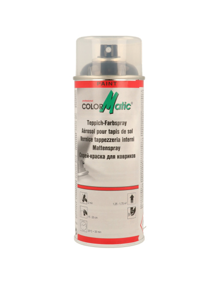 Color Matic lakier do materiału czarny 400 ml — spray do odświeżania dywaników i tapicerki samochodowej