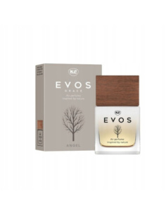 K2 Evos Grace perfumy do samochodu w szklanym flakonie z drewnianym korkiem 50 ml