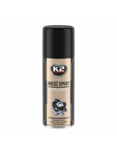 K2 W122 smar miedziany w sprayu 400 ml do zabezpieczenia połączeń metalowych przed korozją