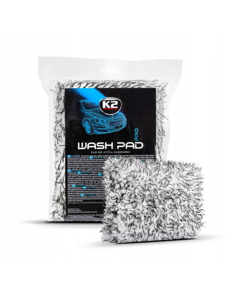 K2 Wash Pad pad z mikrofibry do mycia lakieru samochodu rozmiar 12x21 cm