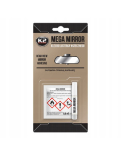 K2 Mega Mirror klej do montażu lusterka wstecznego 600 ml — jednoskładnikowy klej akrylowy do szyby