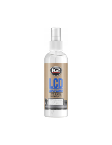 K2 LCD Display Cleaner 250 ml — płyn do czyszczenia ekranów LCD i paneli dotykowych w samochodzie i elektronice
