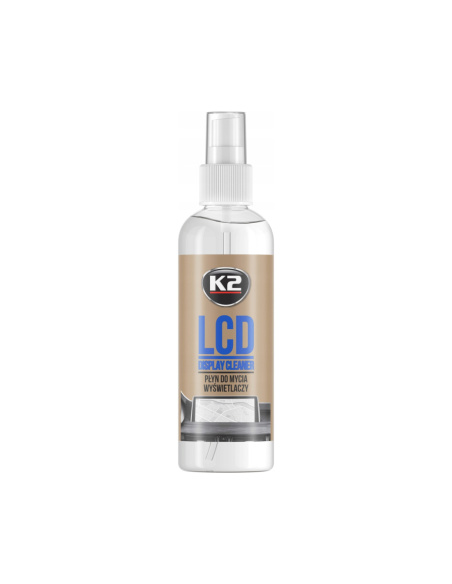 K2 LCD Display Cleaner 250 ml — płyn do czyszczenia ekranów LCD i paneli dotykowych w samochodzie i elektronice