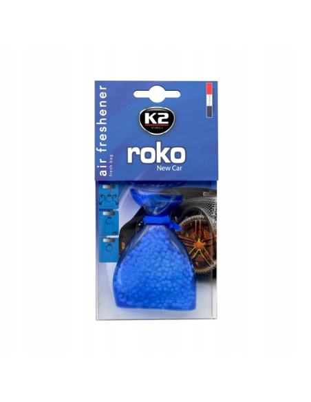 K2 Roko New Car woreczek zapachowy 20g do wnętrza samochodu