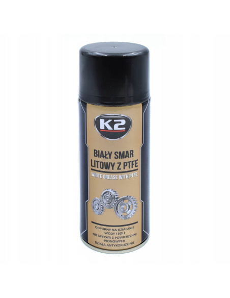 K2 Biały smar litowy z PTFE | Kucar