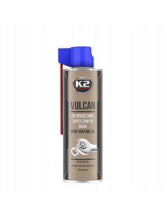 K2 Vulcan penetrant do zapieczonych śrub 500 ml — preparat do rozpuszczania rdzy w połączeniach gwintowych