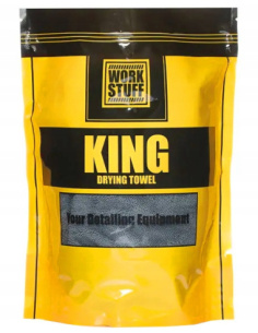 Ręcznik Work Stuff King do osuszania lakieru, mikrofibra 1100 gsm, rozmiar 73x90 cm