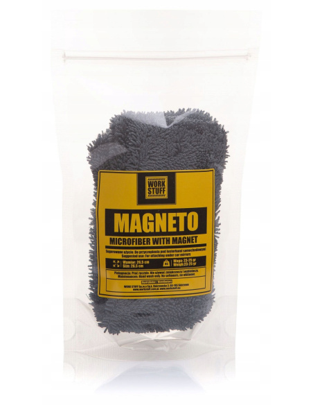 Work Stuff Magneto mikrofibra z magnesami do kontroli spływu wody na lakierze 2 sztuki