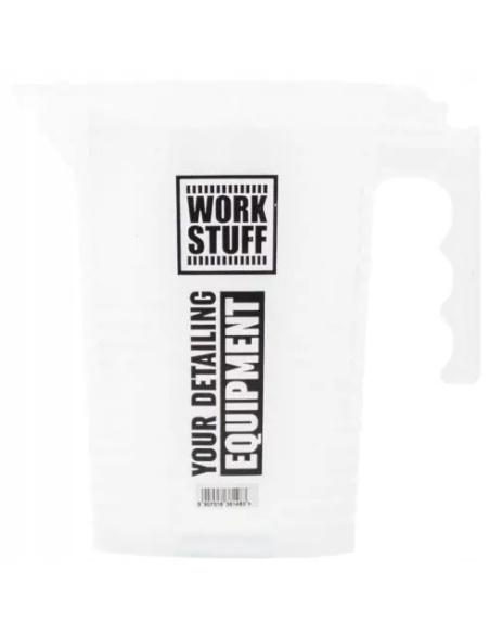 Work Stuff Measuring Cup miarka pomiarowa 500 ml z podziałką do precyzyjnego dozowania chemii detailingowej