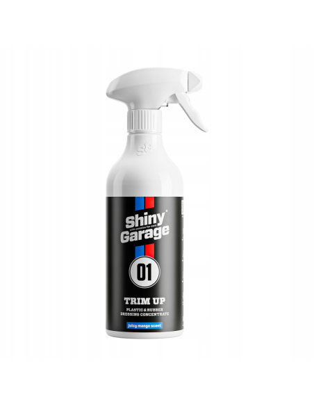 Shiny Garage Trim Up Rubber Dressing Concentrate – koncentrat do przyciemniania opon i pielęgnacji gumy 500 ml