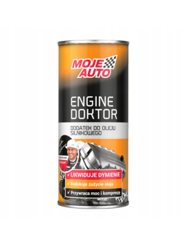Dodatek do oleju silnikowego Moje Auto 444 ml – preparat wspomagający układ smarowania