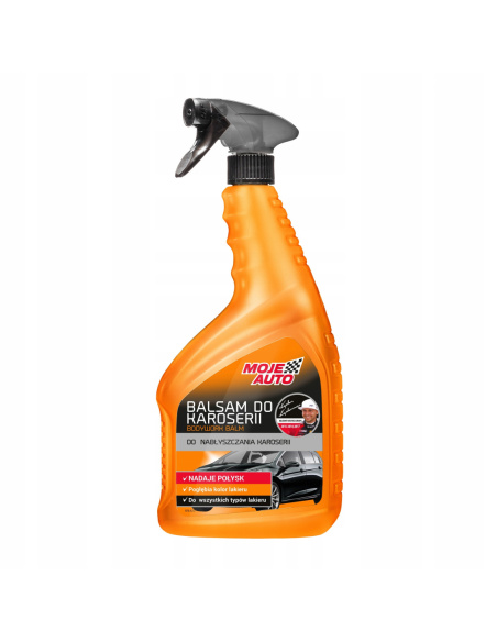 Balsam do karoserii Moje Auto 750 ml — płynny wosk z atomizerem do ochrony i połysku lakieru