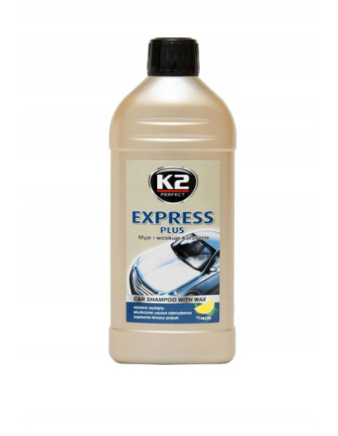 K2 Express Plus szampon samochodowy z woskiem Carnauba 500 ml do mycia lakieru