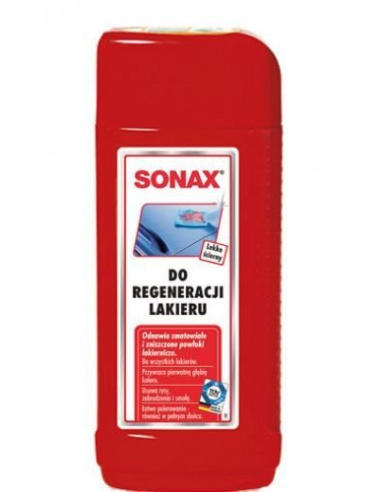 Sonax Mleczko do polerowania lakieru 250 ml — usuwanie rys i regeneracja powłok lakierniczych