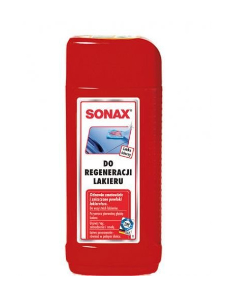 Sonax Mleczko do polerowania lakieru 250 ml — usuwanie rys i regeneracja powłok lakierniczych